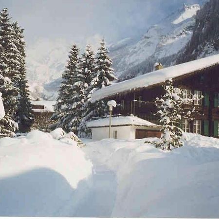 Familienferien Im Chalet Baergli Kandersteg Εξωτερικό φωτογραφία
