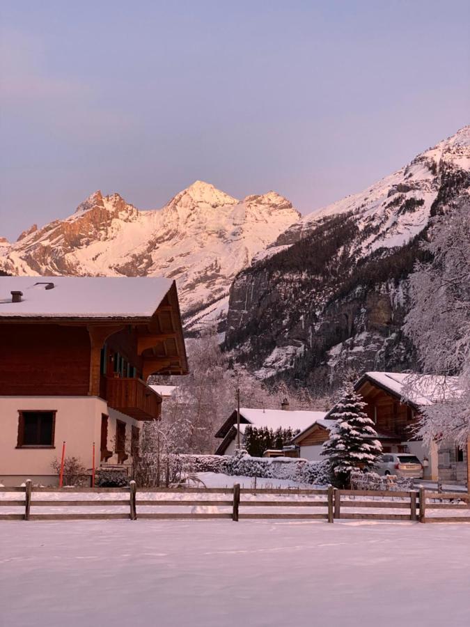 Familienferien Im Chalet Baergli Kandersteg Εξωτερικό φωτογραφία